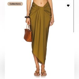 A.L.C. Rhodes Skirt in Hazel